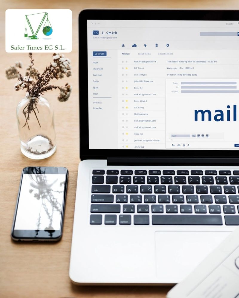  Creación de Dominio y Correo Electrónico Profesional para Safer Times EG S.L